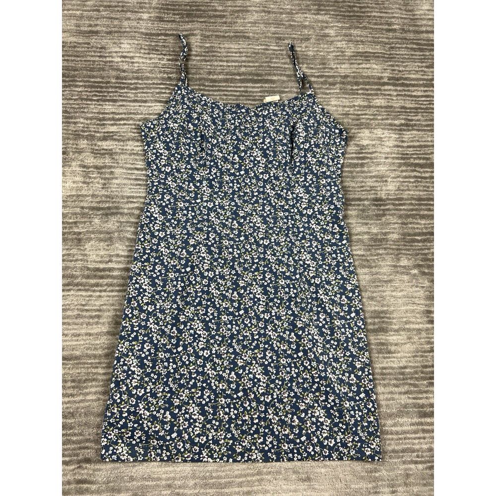 Jonathan Martin Dress Juniors‎ 11 Blue Floral Vintage Sleeveless Sheath